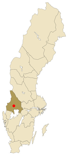 Locatie in Zweden